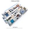 2 Bedrooms, 2 Baths